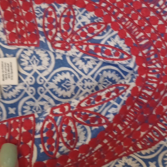 Vineyard Vines Blue/White Design Dress - Picture 4 of 8